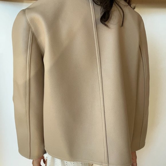 WNDERKAMMER Leather Bomber/Baseball Jacket - Picture 3 of 3